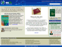 Tablet Screenshot of esdc.com.br